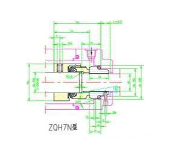 Diagram of ZQH7N General Seals