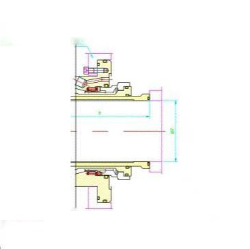 Diagram of LSHRH Mechanical Seals For Pumps