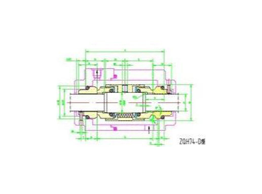 Diagram of ZQH74-D General Seals